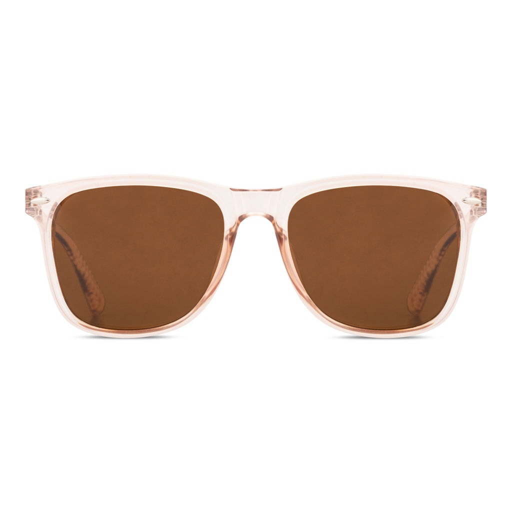 EyeInsist Neoway Polarized Wayfarer Light Brown