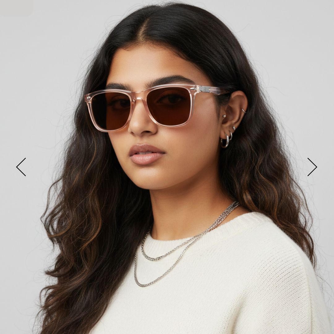 EyeInsist Neoway Polarized Wayfarer Light Brown