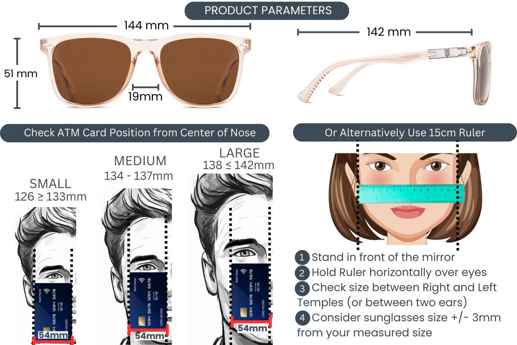 EyeInsist Neoway Polarized Wayfarer Light Brown