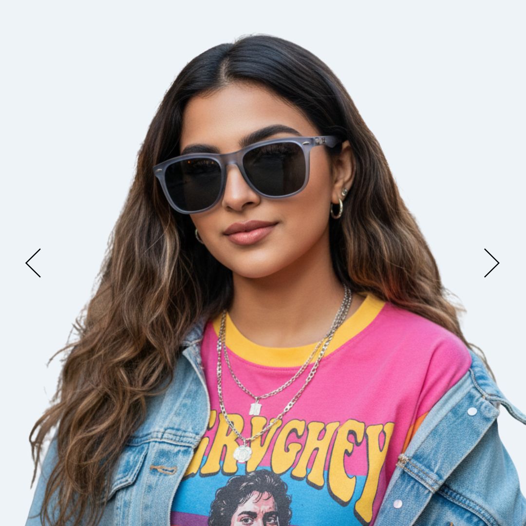 EyeInsist Neoway Polarized Wayfarer Matt Grey