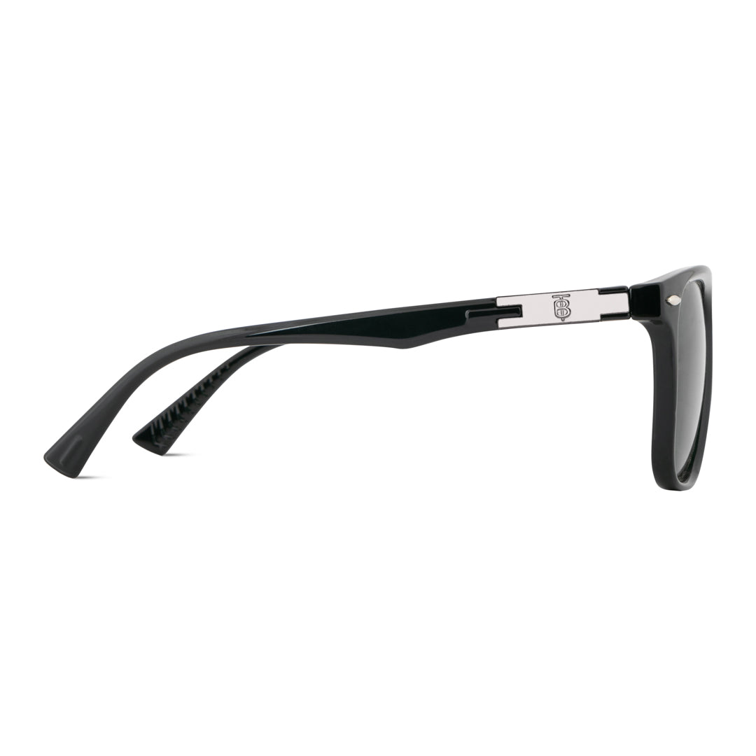 EyeInsist Neoway Polarized Wayfarer Shine Black