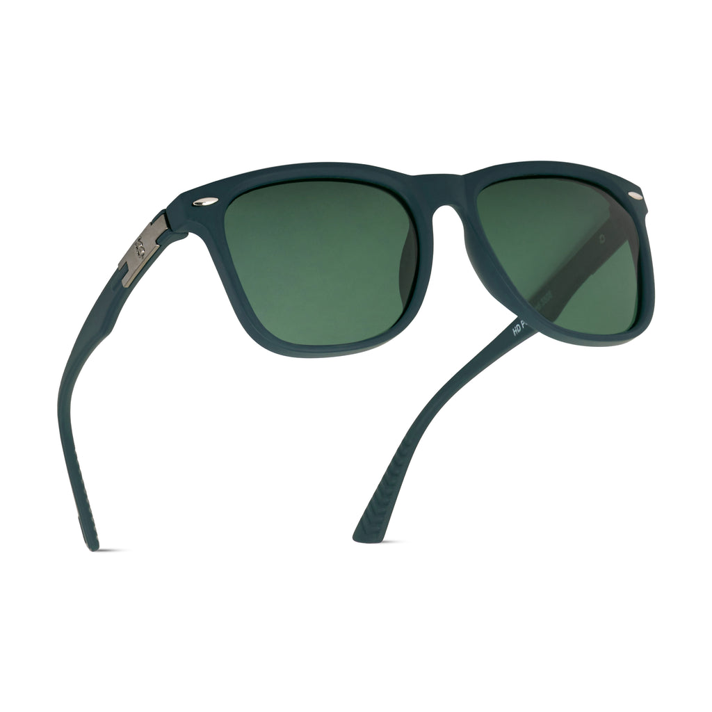 EyeInsist Neoway Wayfarer Teal Blue - First Free Sunglass