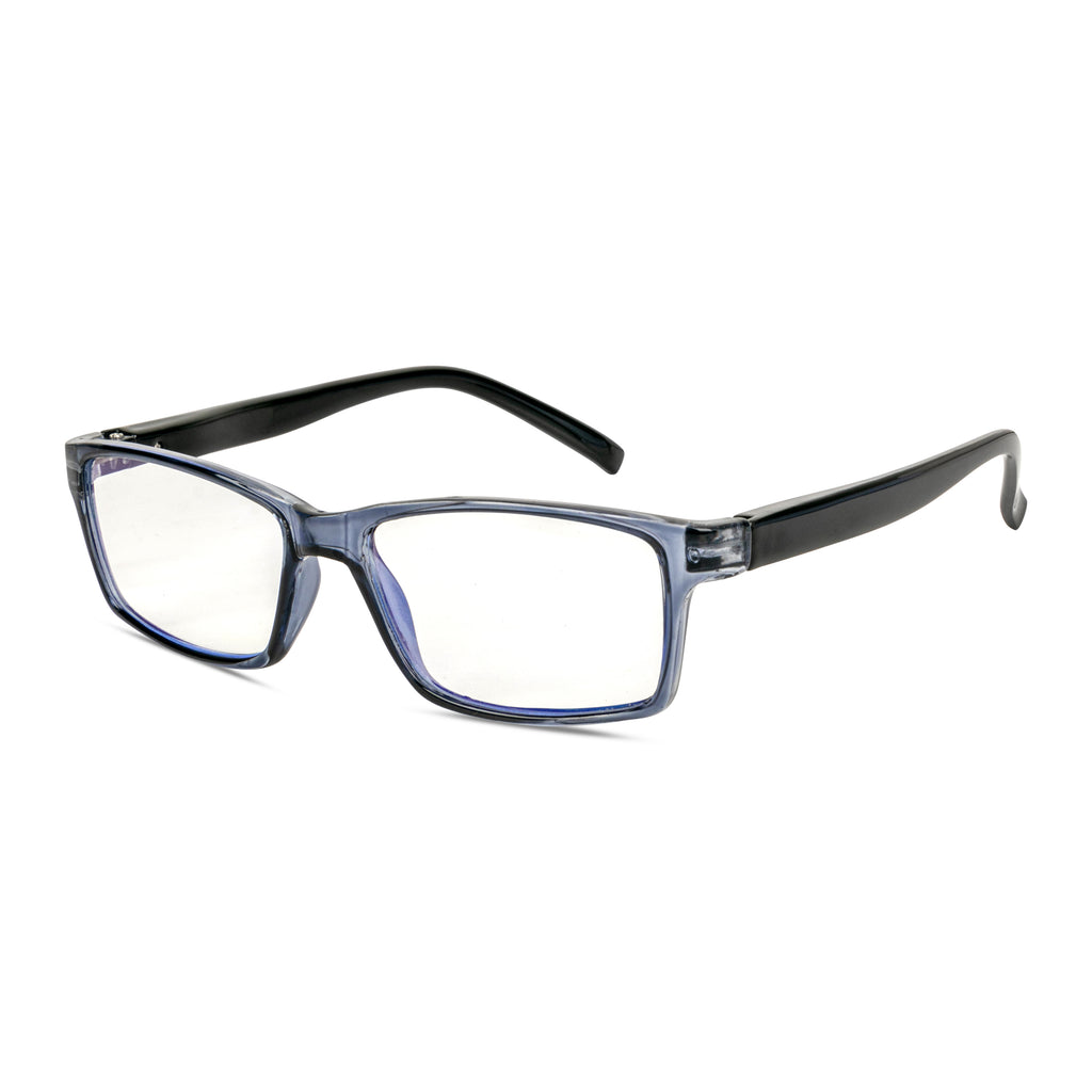 EyeInsist Serene Blue Light Filter Reading Glasses - Grey