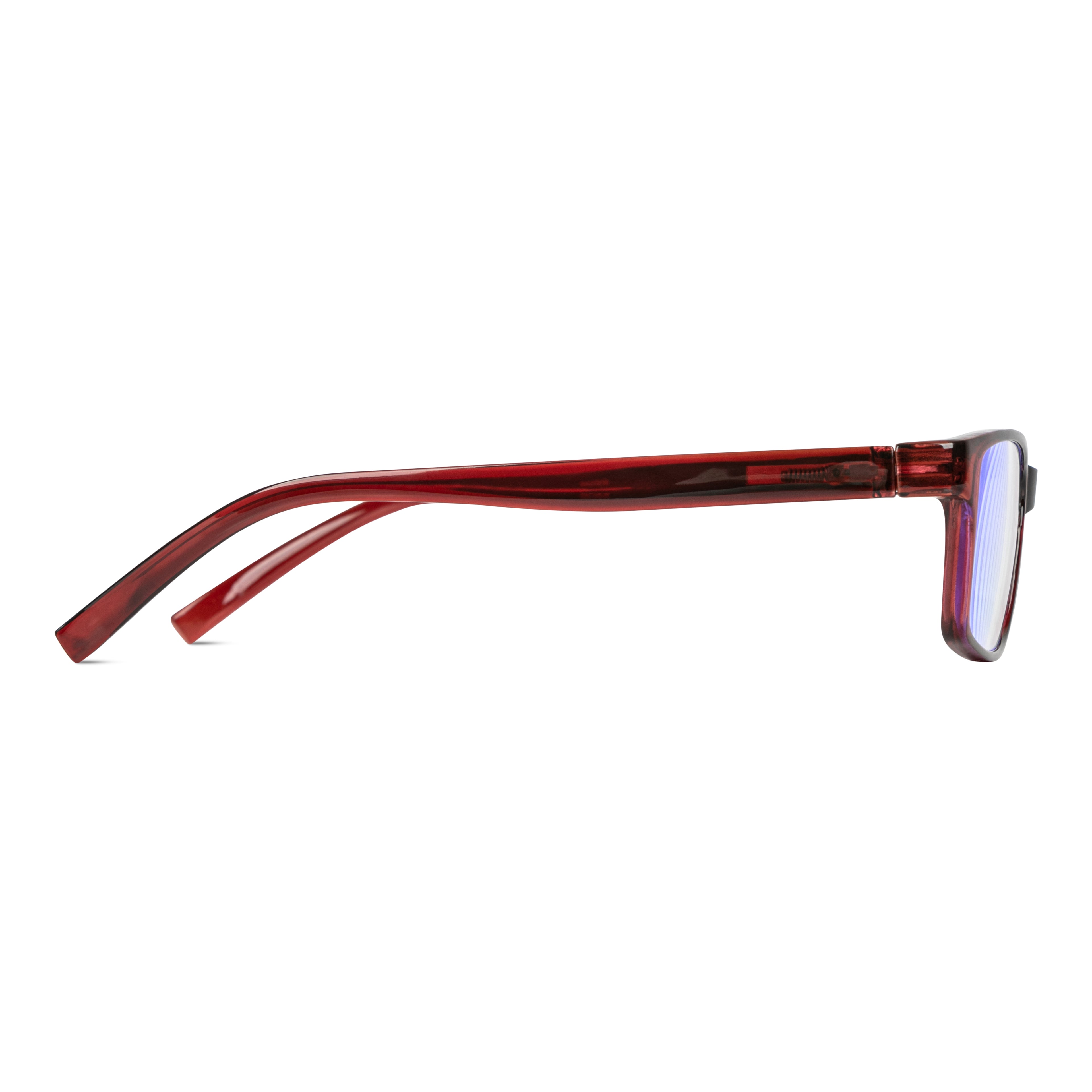 EyeInsist Serene Blue Light Filter Reading Glasses - Maroon