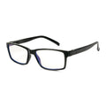 EyeInsist Serene Blue Light Filter Reading Glasses - Shine Black