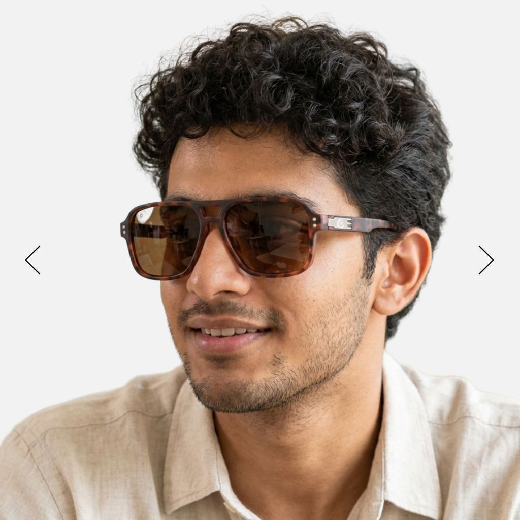 EyeInsist StreetPro Polarized Navigator Brown Leopard