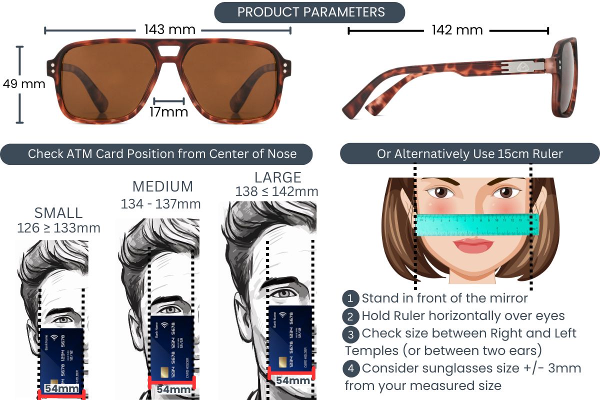 EyeInsist StreetPro Polarized Navigator Brown Leopard