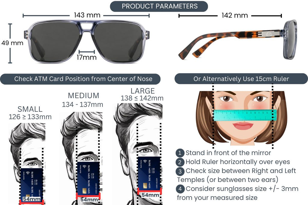 EyeInsist StreetPro Polarized Navigator Grey Leopard
