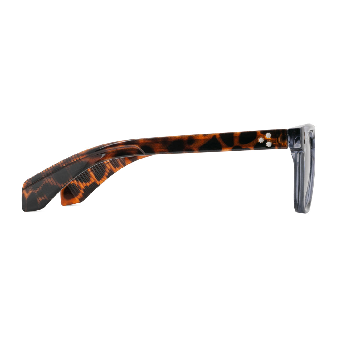 EyeInsist Urbanix Polarized Softened Hexagon Grey Leopard