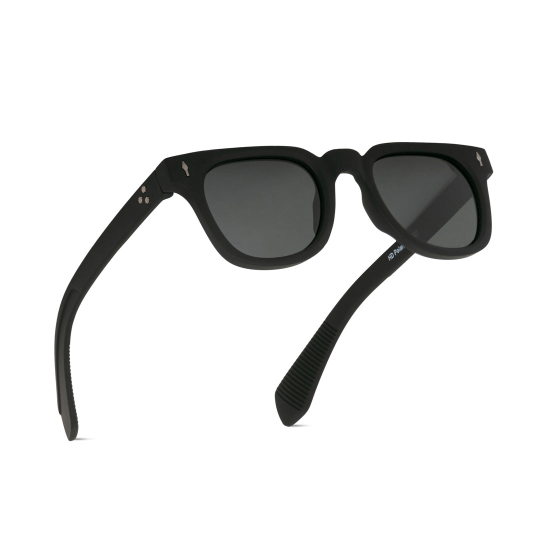 EyeInsist Urbanix Polarized Softened Hexagon Matt Black