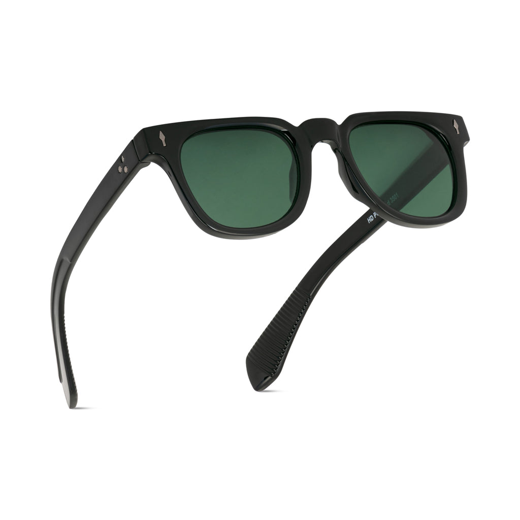 EyeInsist Urbanix Polarized Softened Hexagon Shine Black