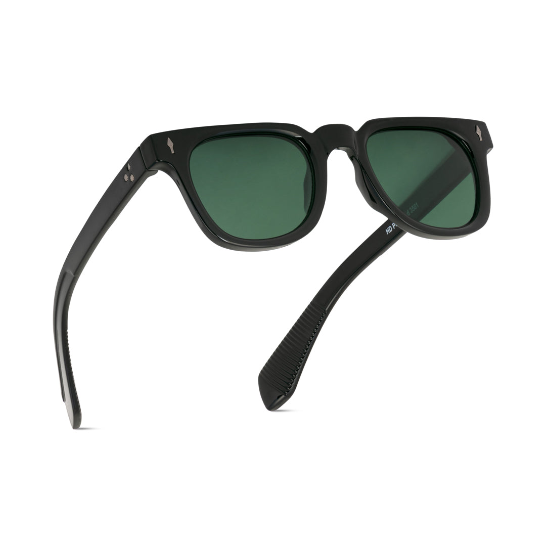 EyeInsist Urbanix Polarized Softened Hexagon Shine Black