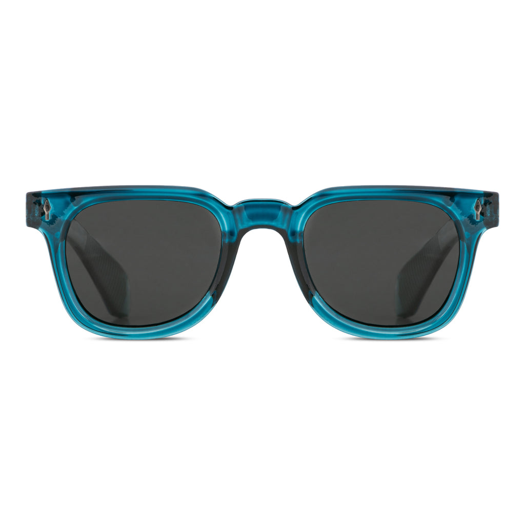 EyeInsist Urbanix Polarized Softened Hexagon Teal Blue