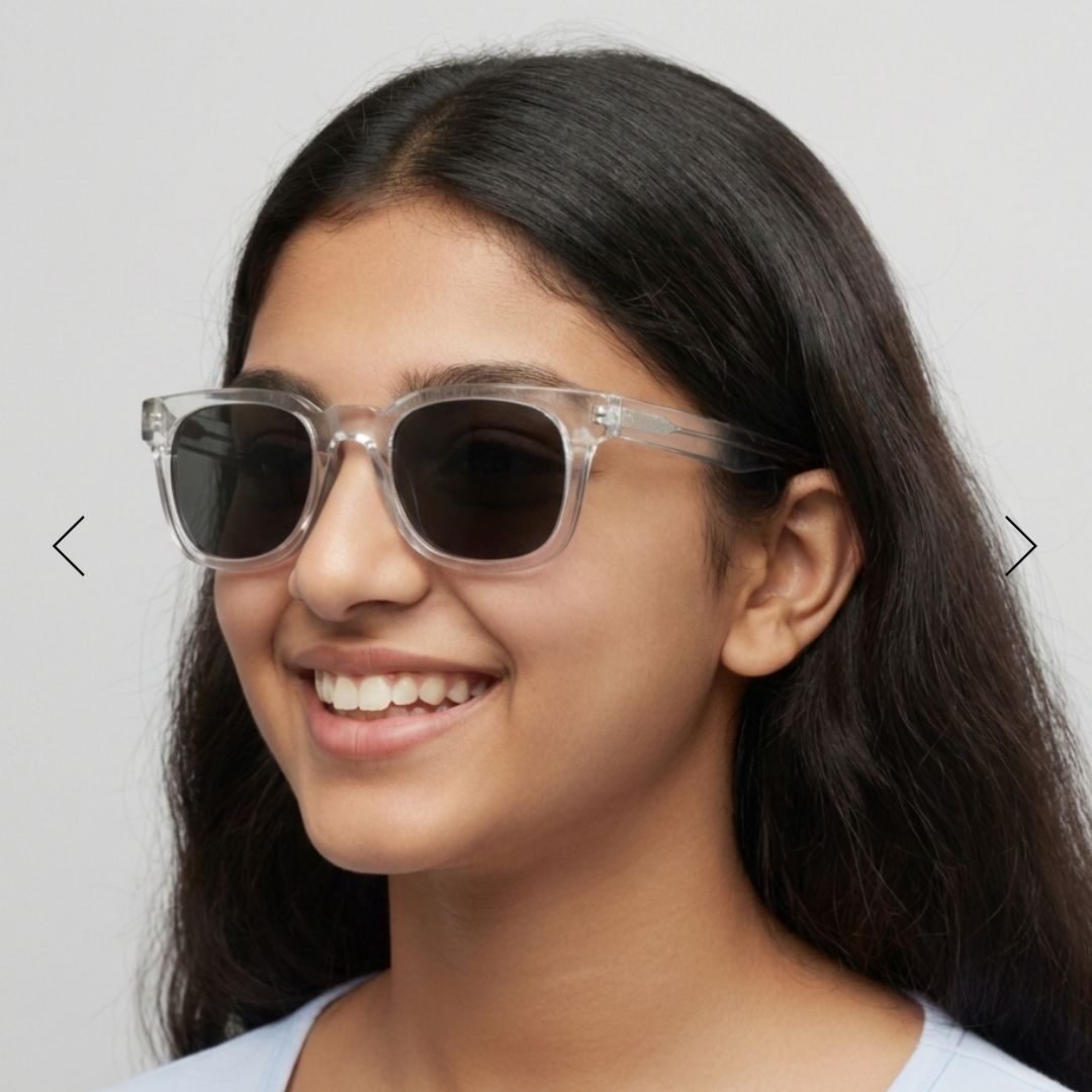 EyeInsist Urbanix Polarized Softened Hexagon Transparent