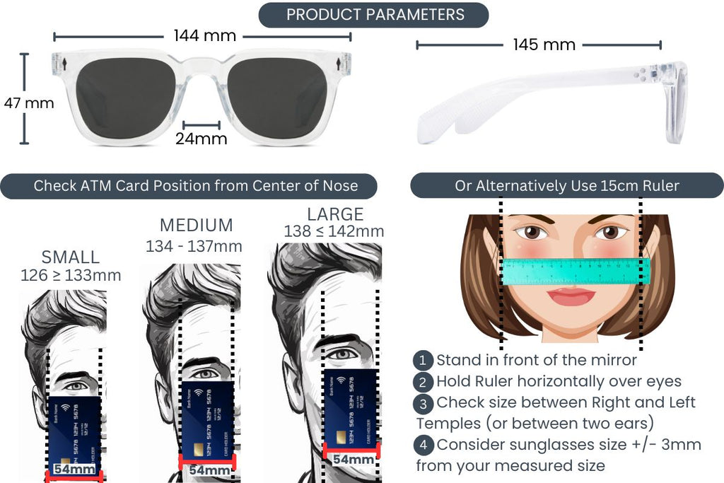 EyeInsist Urbanix Polarized Softened Hexagon Transparent
