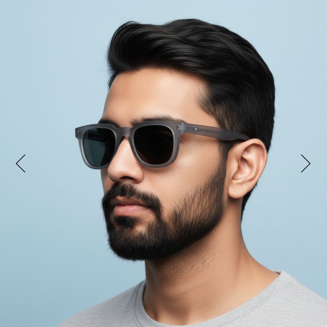 EyeInsist Urbanix Polarized Softened Hexagon Velvet Grey