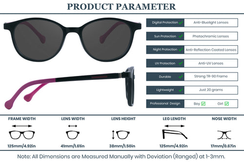 EyeInsist Auto BlueProtect Alpha Black-Purple