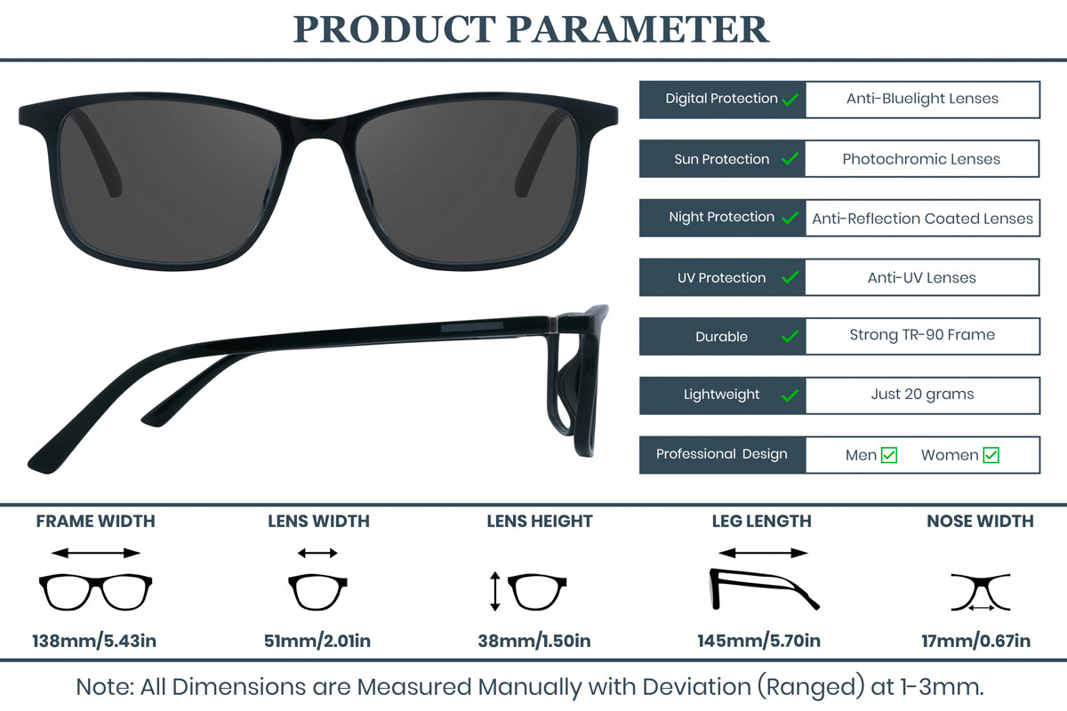 EyeInsist Auto BlueProtect Delta Black