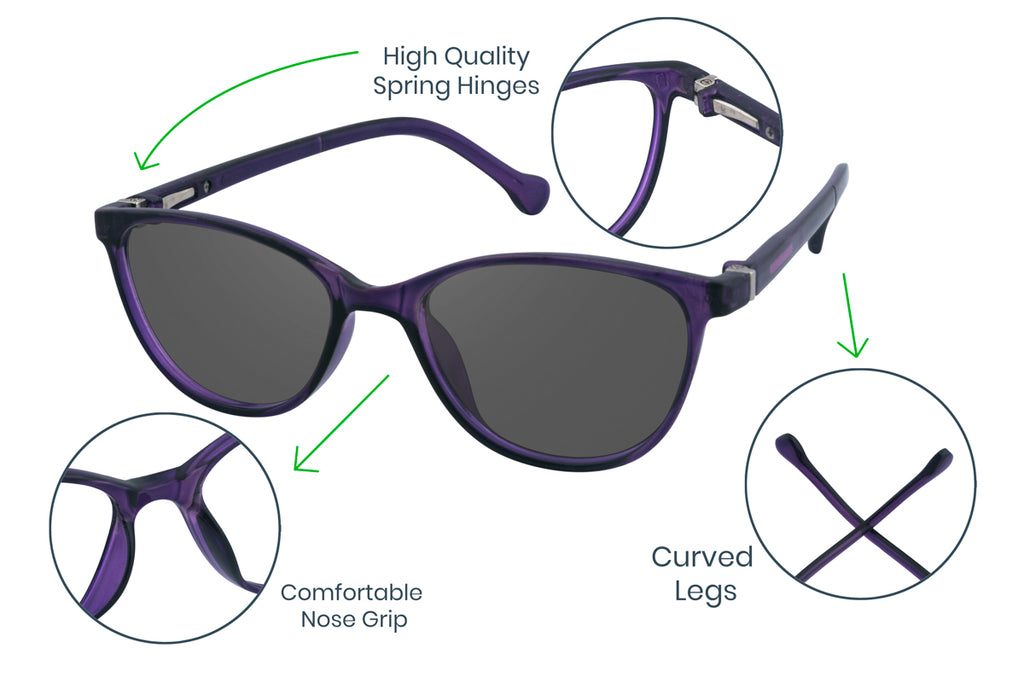 EyeInsist Auto BlueProtect CatKid Purple