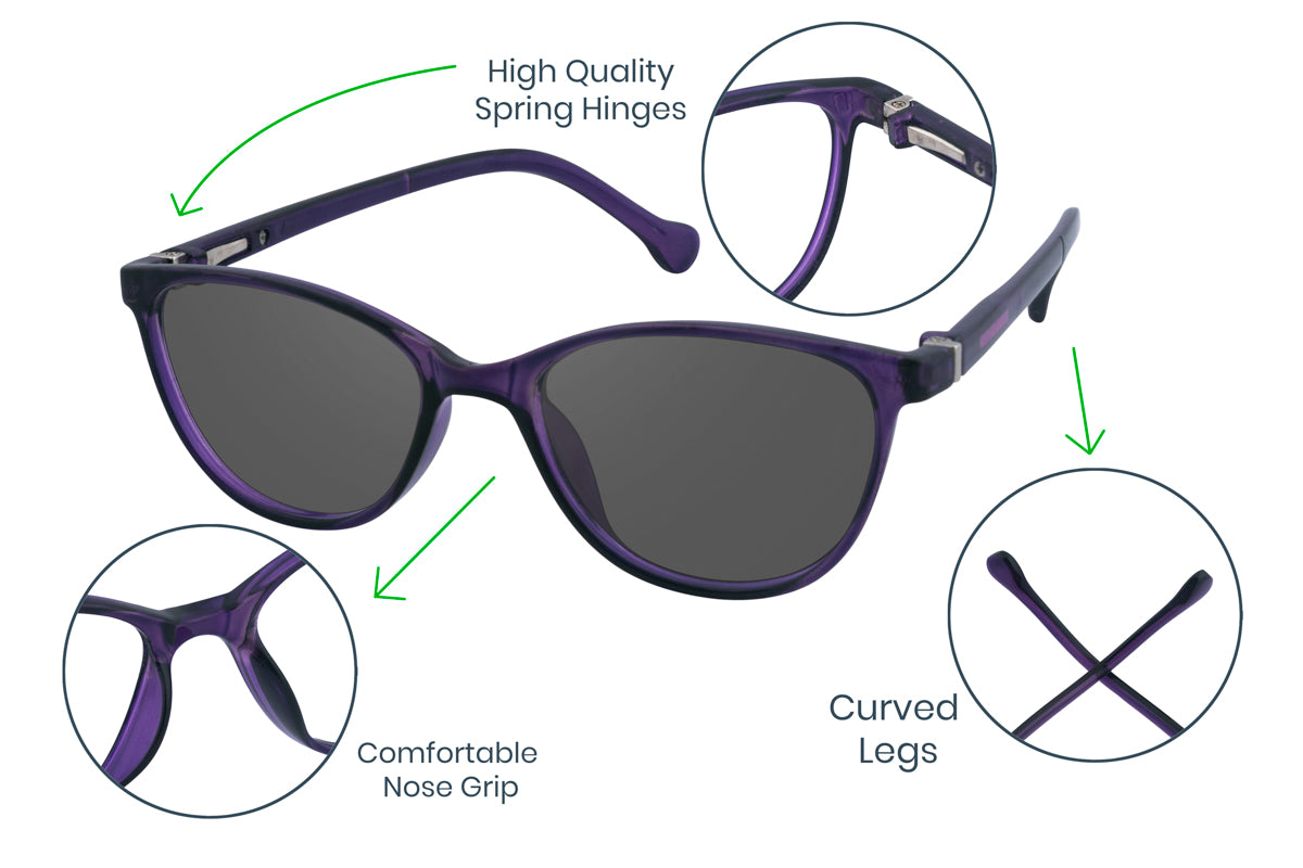 EyeInsist Auto BlueProtect CatKid Purple