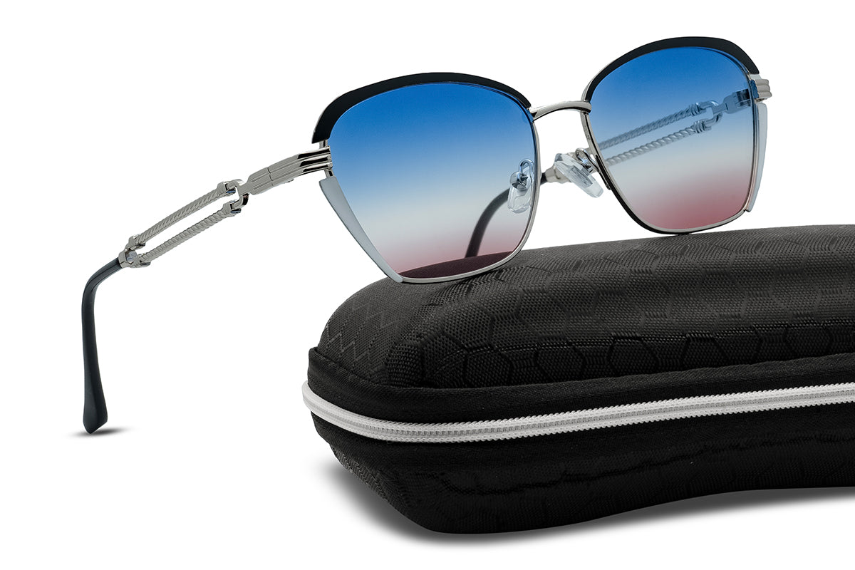 EyeInsist Aurora Sunnies Butterfly Premium Blue