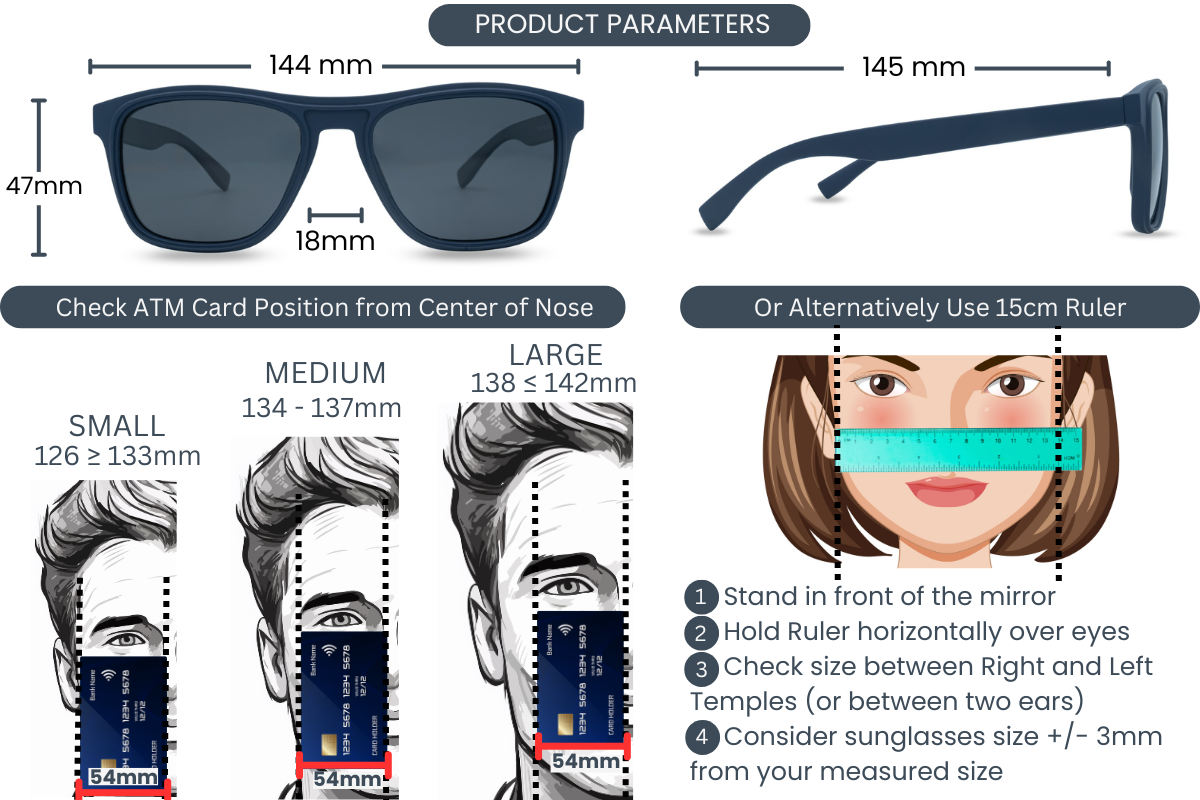 EyeInsist Wayfarer Obsidian Blue