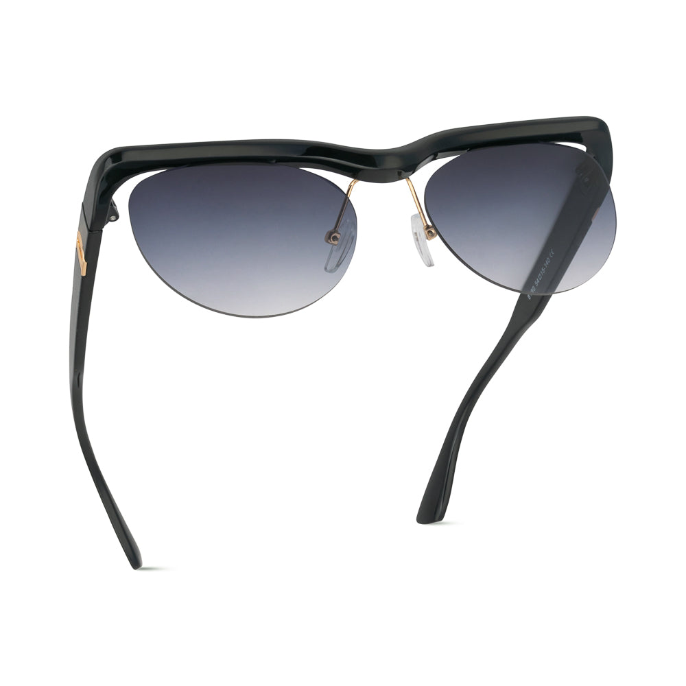 EyeInsist Zyra VYB Modern Cateye Premium Black