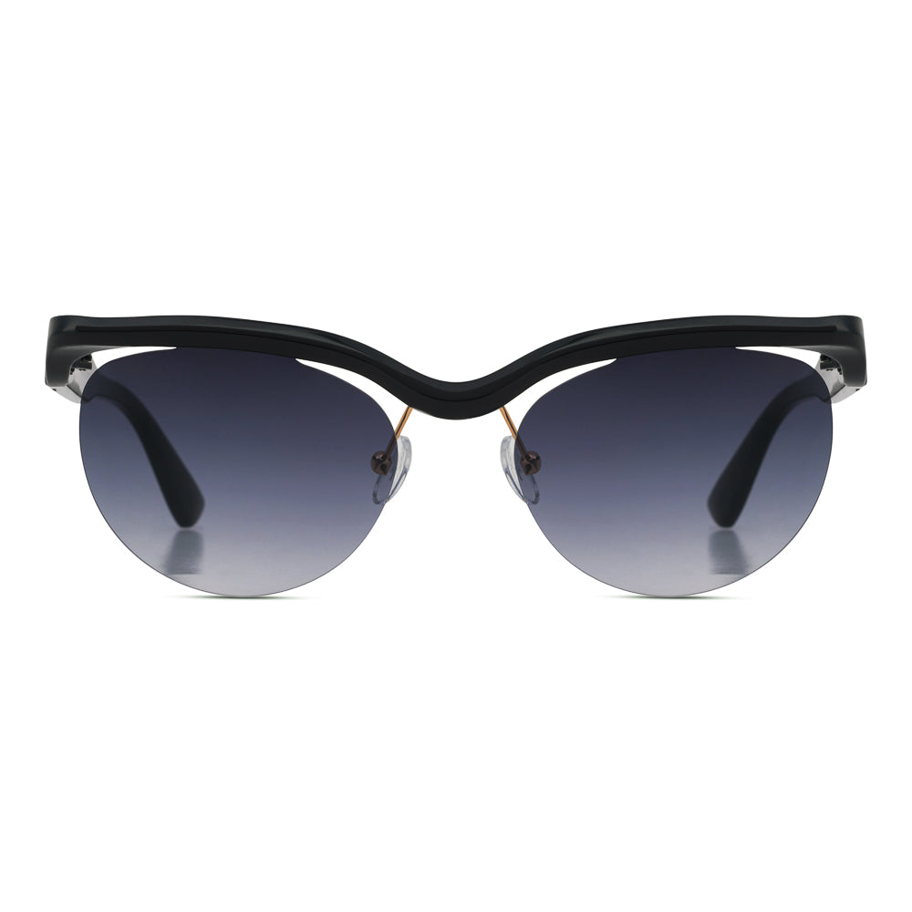 EyeInsist Zyra VYB Modern Cateye Premium Black