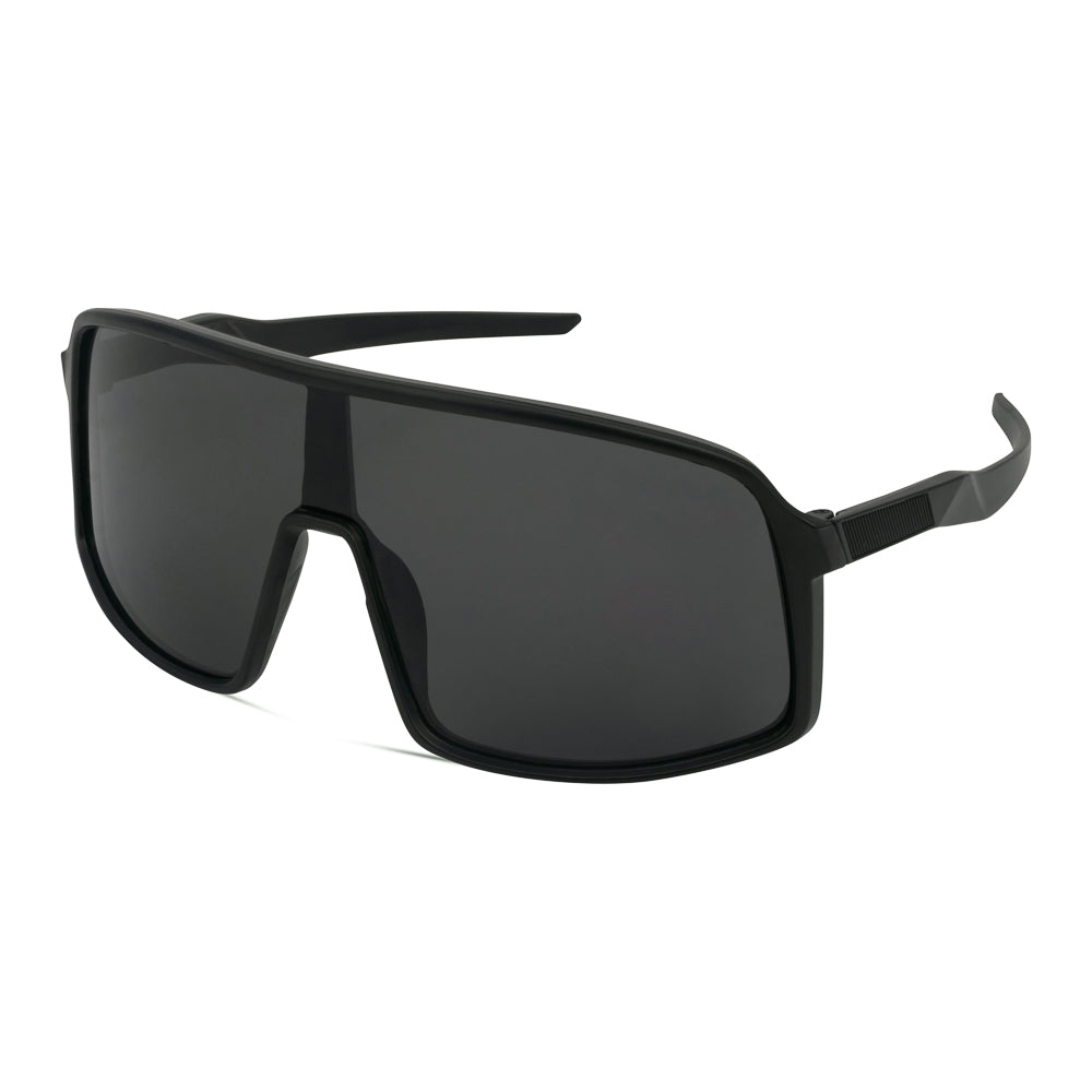 EyeInsist AeroGuard Oversized Wrap Around Black