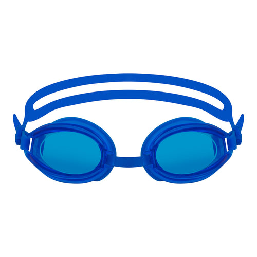 EyeInsist Blue Swimming Goggles with Adjustable Size