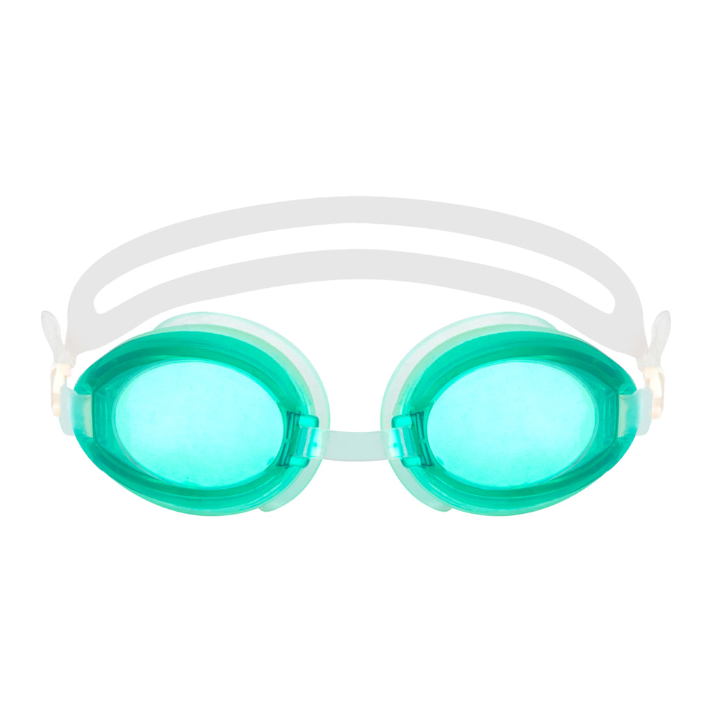 green goggles EyeInsist Adjustable Green Swimming Goggles