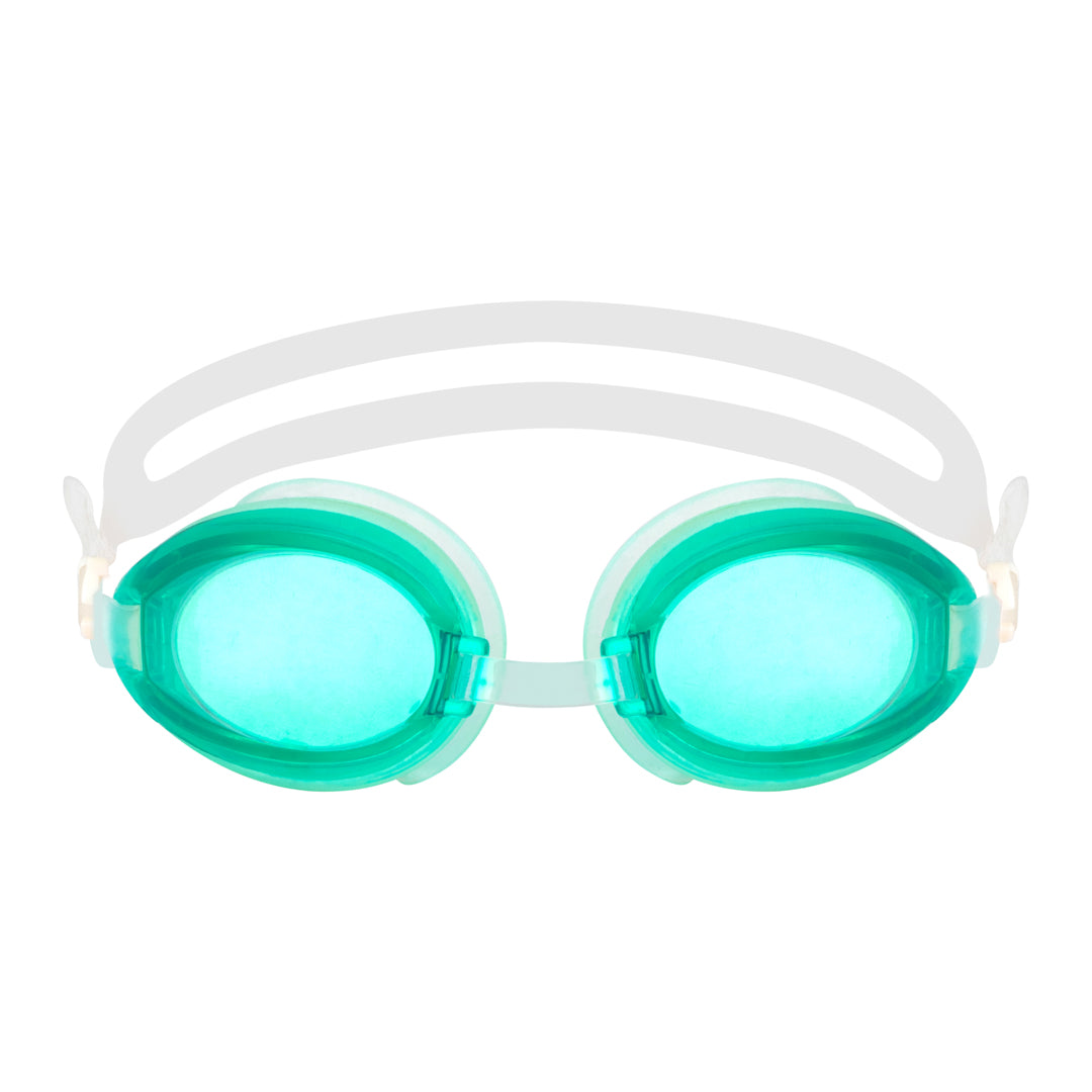 EyeInsist Adjustable Green Swimming Goggles