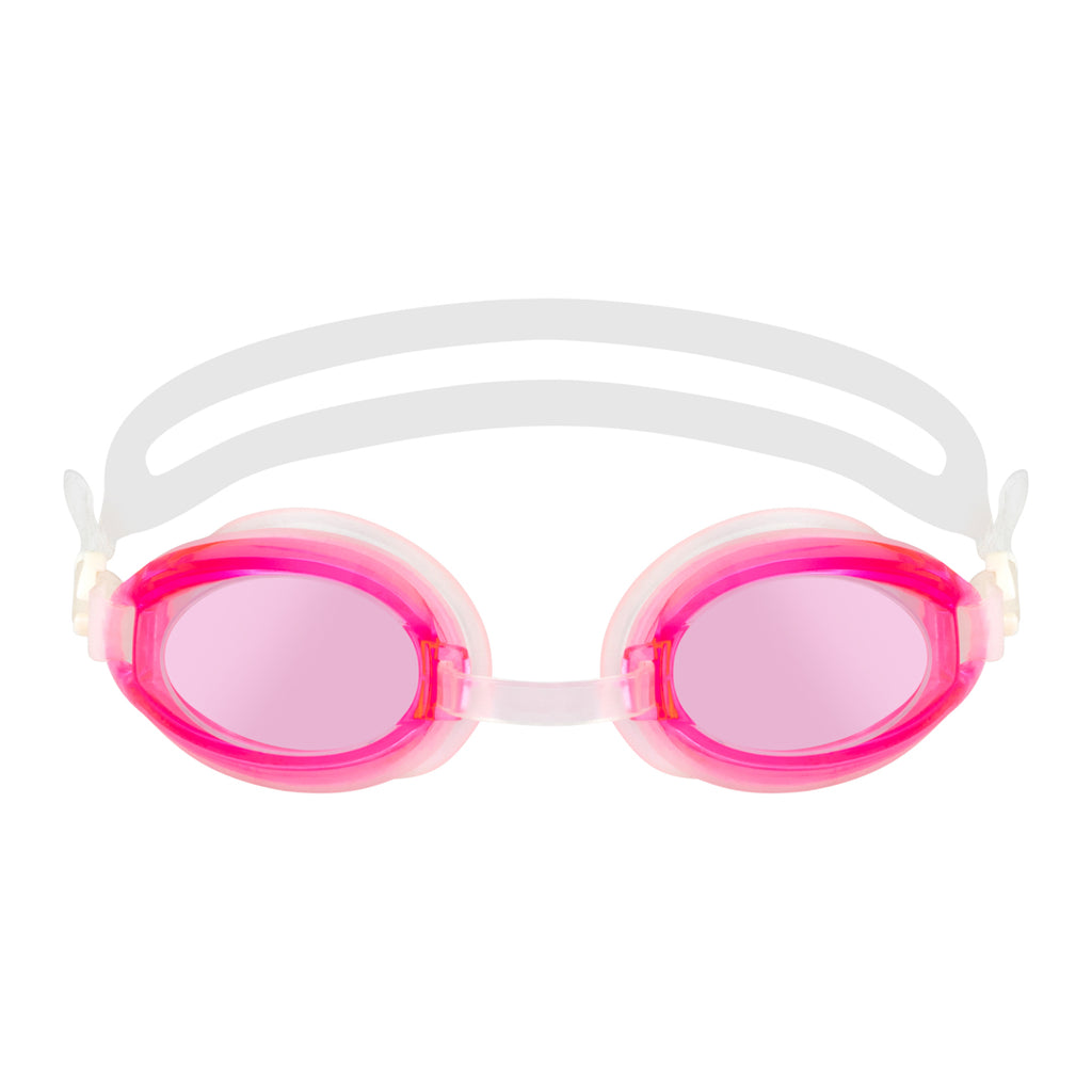 EyeInsist Pink Swimming Goggles with Adjustable size