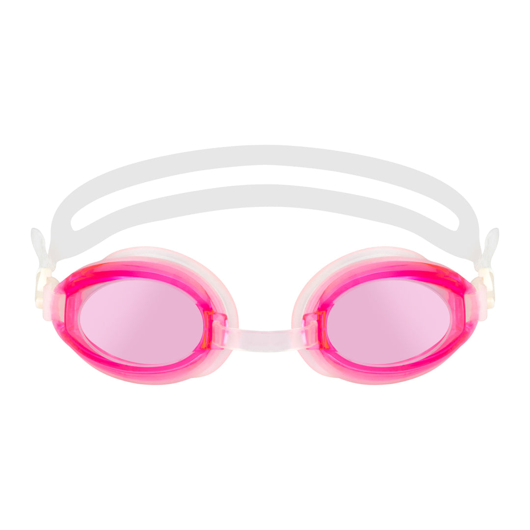 EyeInsist Pink Swimming Goggles with Adjustable size
