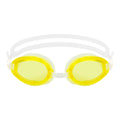 EyeInsist Yellow Swimming Goggles with Adjustable size