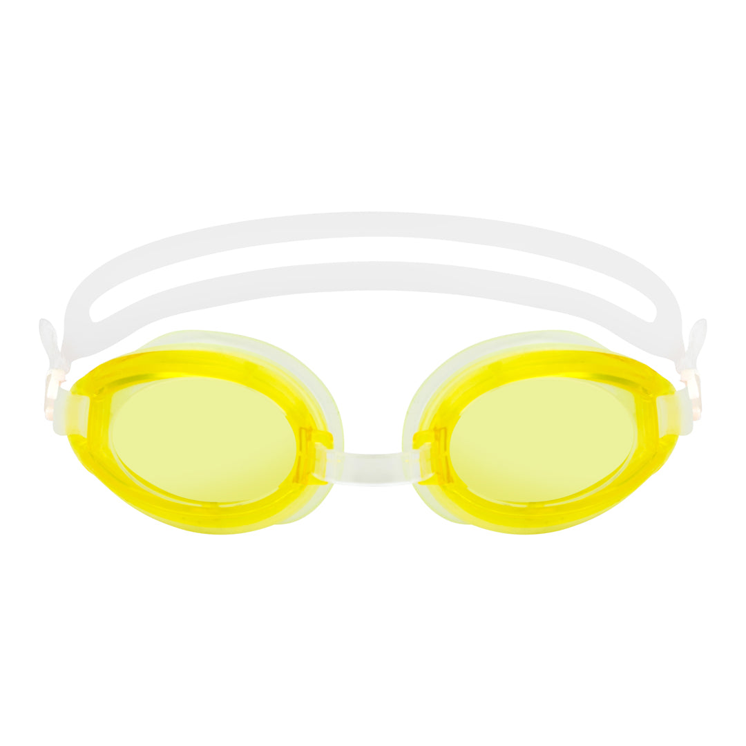 EyeInsist Yellow Swimming Goggles with Adjustable size