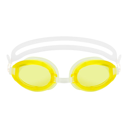 EyeInsist Yellow Swimming Goggles with Adjustable size