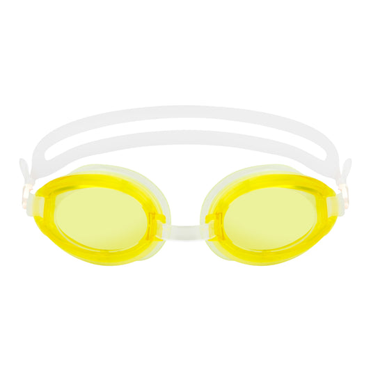 EyeInsist Yellow Swimming Goggles with Adjustable size